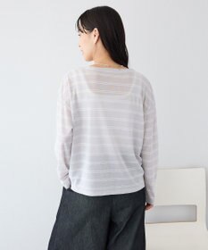 CRAFT STANDARD BOUTIQUE シアーボーダーヘンリーネックロンT