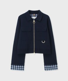 Paul Smith Paul Smith Loves Barbour Whitby Knitted ジップアップジャケット
