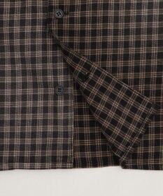 WEGO 【ユニセックス着用ITEM】ブリーチチェックロゴシャツ（SS）