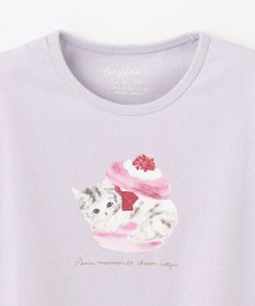 ANY KIDS 水彩風 アニマルプリント Ｔシャツ
