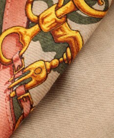 23区 ベルトandビット柄 ストール