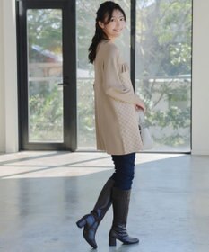 Tiaclasse 【裏起毛・洗える】マシュマロタッチデニムパンツ