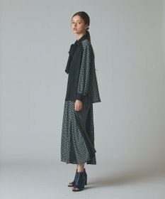 GRACE CONTINENTAL ドットコンビブラウス