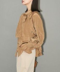 Green Parks ボウタイリボンブラウス