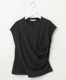 23区 【SLOW/一部店舗限定】MVSコットン カシュクールデザイン Tシャツ