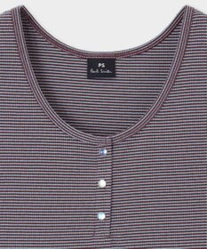 Paul Smith マルチカラーボタン ボーダー タンクトップ