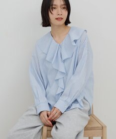 AMERICAN HOLIC 【イージーケア】ラッフルブラウス