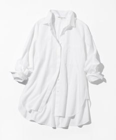 23区 L 【Oggi掲載・見上愛さん着用】CANCLINI シャーティング ルーズフィットシャツ