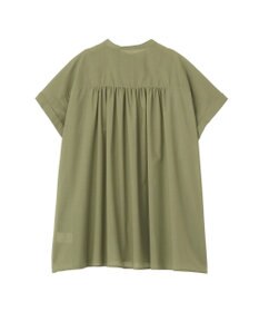 AMERICAN HOLIC 【予約】【WEB限定】イージーケア+接触冷感 フレンチスリーブギャザーシャツ