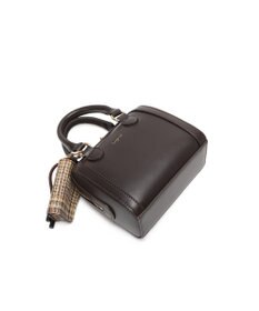 style code 【Ungrid/アングリッド】ケースチャーム付　チェックコンビ ミニボストンバッグ