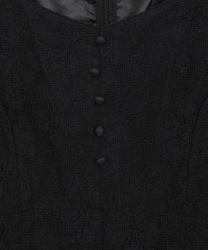 earth music&ecology パネル切り替えレースワンピース