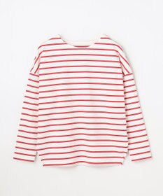 ANY L コクーンボーダープルオーバー