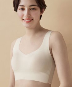 WACOAL ノンワイヤーブラ [GOCOCi/ワコール] ハーフトップ ブラトップ まるでつけていないような着ごこち 綿混 立体的なバストシルエット レディース CGG551 /ワコール