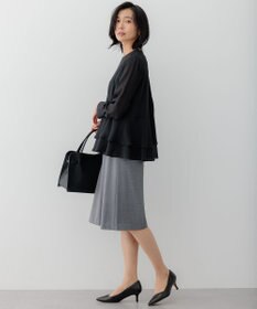 23区 【洗える】テプラマットシフォン ブラウス