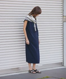 uncrave クールタッチツイル ノースリーブワンピース