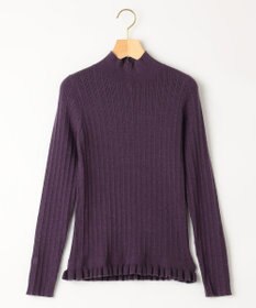 組曲 リブハイネック  ニット