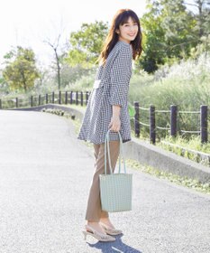 Tiaclasse 【小倉優子さん着用・フラット&ヒール2TYPE】ケージデザインシアーパンプス