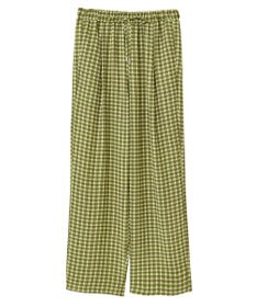 Green Parks 柄イージーパンツⅤ（テーパード）