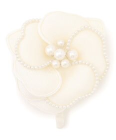 23区 パールトリミング コサージュ