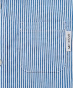 MIKI HOUSE HOT BISCUITS 【110-130cm】ブロード素材の長袖シャツ