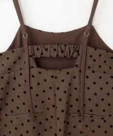 Feroux ドットフロッキー ロンパース