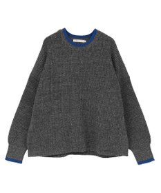 AMERICAN HOLIC 【WEB限定】配色ラインニットプルオーバー