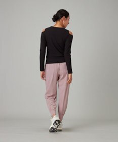 Chacott シアーワッフルロングスリーブTシャツ