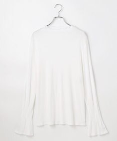 #Newans 【洗濯機可能】フレアカフスシアープルオーバー