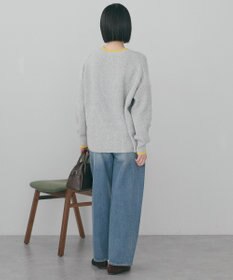 AMERICAN HOLIC 【WEB限定】配色ラインニットプルオーバー