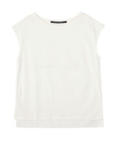 YECCA VECCA 【2点SET】刺繍メッシュキャミセットコットンTee