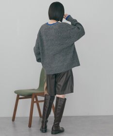 AMERICAN HOLIC 【WEB限定】配色ラインニットプルオーバー