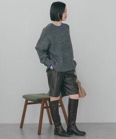 AMERICAN HOLIC 【WEB限定】配色ラインニットプルオーバー