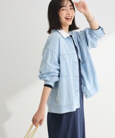 Green Parks シアーデニムシャツＧジャン