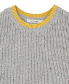 AMERICAN HOLIC 【WEB限定】配色ラインニットプルオーバー
