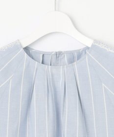 自由区 【洗える】エンブロイダリーブロードプルオーバー ブラウス