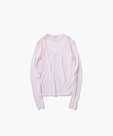 ATON TENCEL SILK CIRCULER RIB | クルー＆タンクレイヤード
