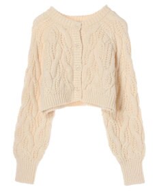 earth music&ecology ｍｉｘケーブルカーディガン