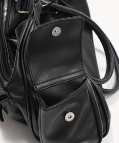 WEGO ポケットデザインボストンショルダー