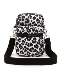 LeSportsac MINI PHONE BAG/ニュートラルレオパード