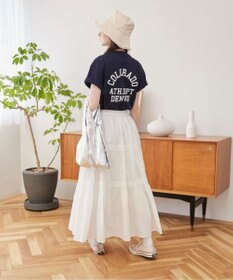 WEGO 【ANGIE VINTAGE】カレッジロゴプリントTee