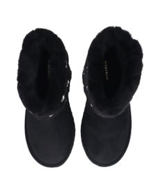 Bridget Birkin 【Bridget Birkin】キルティングビジュームートンブーツ