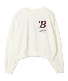 WEGO フォームプリントロゴスウェット