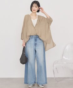 AMERICAN HOLIC Vネックポンチョシャツ