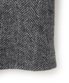 ICB WoolRever ノーカラーショートコート