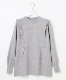 ANY SIS 【洗える】袖フレアーレイヤード ニット