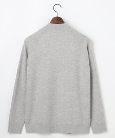 JOSEPH ABBOUD 【チクチクしない/洗える/3シーズン対応】ＳＮＯＷＹボーダー ニットブルゾン