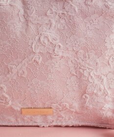 Maison de FLEUR 桜フリルハンドルスクエアトートSバッグ