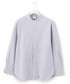 J.PRESS YORK STREET 【UNISEX】起毛オックスフォードシャツ/バンドカラー