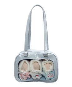WEGO 【痛バ＆推し活グッズ】めるふわぬい痛ボストンバッグ