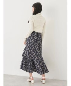 earth music&ecology ランダムリブタートルネックプルオーバー